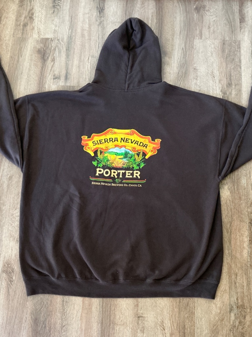 Sierra Nevada Brewing Hoodie Size 3XL Porter Stout Beer Brewery Chico California